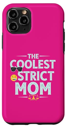 Streng aber cool: Mom Life Balance Hülle für iPhone 11 Pro von Zawles Designs
