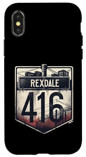 Toronto Westside - Rexdale 416 Vibe Hülle für iPhone X/XS von Zawles Designs