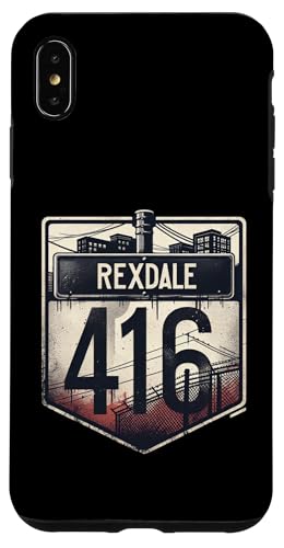 Toronto Westside - Rexdale 416 Vibe Hülle für iPhone XS Max von Zawles Designs