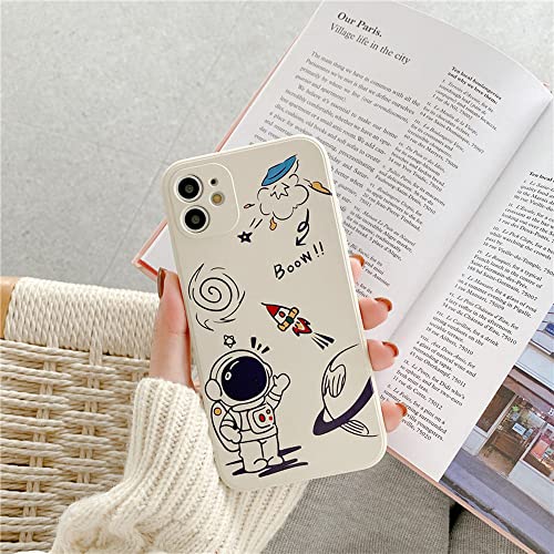 Zaxgf Hülle Kompatibel mit iPhone 14 Pro, Ultra Dünn Weich Silikon Case Stoßfest Schutzhülle mit Planet Sterne Astronaut Muster Mädchen Handyhülle für iPhone 14 Pro,Astronaut Zaxgf Hülle Kompatibel mit iPhone 14 Pro, Ultra Dünn Weich Silikon Case Stoßfest Schutzhülle mit Planet Sterne Astronaut Muster Mädchen Handyhülle für iPhone 14 Pro,Astronaut von Zaxgf