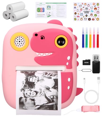 Zaxiva Sofortbildkamera Kinder,1080P 2,4 Zoll Sofortbildkamera Kinder mit 32G Karte 3X Druckerpapier,32GB Karte,Digitalkamera Kinder,5 Farbige Stifte,3-12 Jahre Jungen Mädchen Weihnachten Spielzeug Zaxiva Sofortbildkamera Kinder,1080P 2,4 Zoll Sofortbildkamera Kinder mit 32G Karte 3X Druckerpapier,32GB Karte,Digitalkamera Kinder,5 Farbige Stifte,3-12 Jahre Jungen Mädchen Weihnachten Spielzeug von Zaxiva