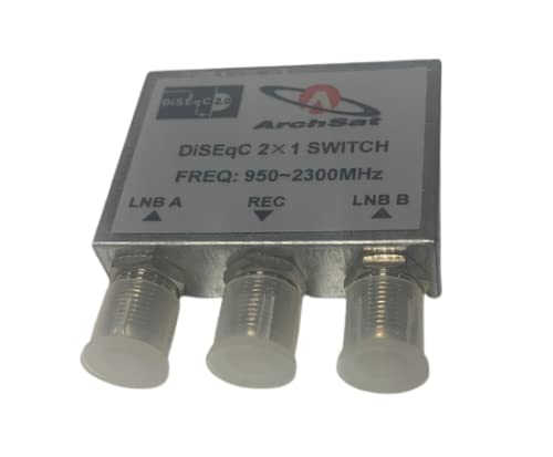ArchSat 2x1 DiSEqC Switch von Zazitec