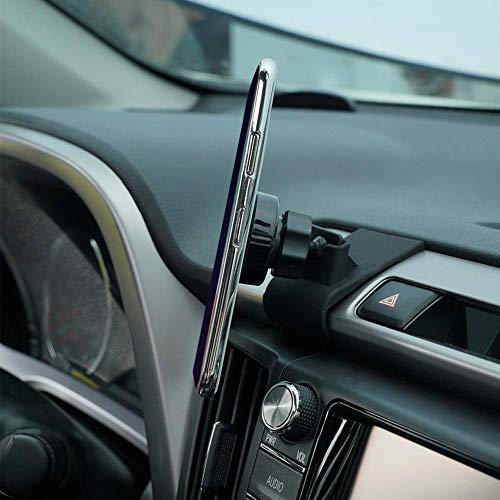 Zchan Kfz-Handyhalterung für Toyota RAV4, Lüftungsschlitz-Handyhalterung passend für RAV4 2016–2018, maßgefertigte magnetische Handyhalterung, kompatibel mit allen Handys von Zchan