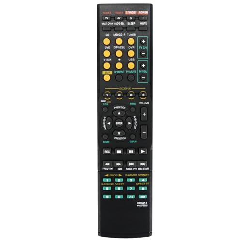 Ersatz RAV315 WN22730EU Fernbedienung Commander kompatibel mit Yamaha A/V Receiver RX-V561 RX-V461BL RX-V461 HTR-6040 HTR-6050 HTR-6040BL RX-V650 RX-V640 RX-V363 RX-V363 RX-V363 RX-VX-V363 RX-VX-V363 Ersatz RAV315 WN22730EU Fernbedienung Commander kompatibel mit Yamaha A/V Receiver RX-V561 RX-V461BL RX-V461 HTR-6040 HTR-6050 HTR-6040BL RX-V650 RX-V640 RX-V363 RX-V363 RX-V363 RX-VX-V363 RX-VX-V363 von ZdalaMit