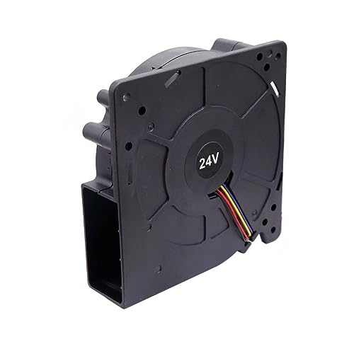 Für P1P 12032 4-poliger Lüfter DC24 V bürstenloser Lüfter, DualBall-Gebläse, 3D-Drucker, TurboFan Für P1P 12032 4-poliger Lüfter DC24 V bürstenloser Lüfter, DualBall-Gebläse, 3D-Drucker, TurboFan von Zdprkqzvz