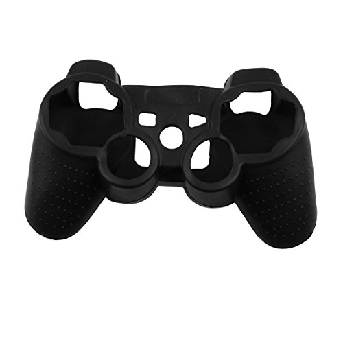 Silikon-Schutzhülle für Sony PS3 Controller PlayStation 3 Dualshock Wireless Game Controller, Schwarz von zeabon