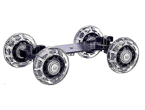 Zeadio Table Top Tragbare Dolly DSLR-Kamerawagen für DSLR Camcorder Kamera - Schwarz Zeadio Table Top Tragbare Dolly DSLR-Kamerawagen für DSLR Camcorder Kamera - Schwarz von Zeadio