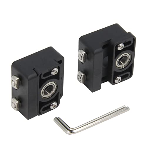 Zeberoxyz 2 Stück verstellbare Ender 3 Upgrade Z-Achse Führungsschraube Top Mount Z-Rod Lagerhalter für Ender 3/Ender 3 Pro/Ender 3 V2/ CR-10/CR-10S/ CR10 V2 3D-Drucker-Zubehör von Zeberoxyz