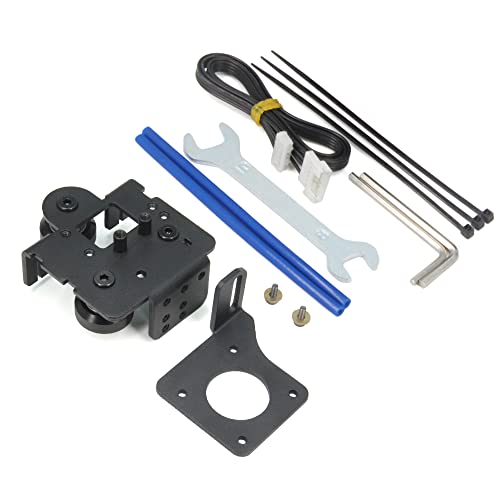 Zeberoxyz Ender 3 Neo 3D Drucker Direktantriebsplatte mit 3pcs Riemenscheiben Upgrade Kit Nur für Ender 3 Neo,Ender3 V2 Neo,Ender 3 Max Neo Direct Extruder Adapterplatte (Platte für Ender3 Neo) von Zeberoxyz