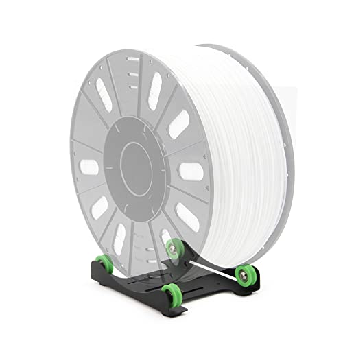 Zeberoxyz Filamenthalter für 3D-Drucker mit verstellbarer 26–126mm Filamenthalterung,passend für TPU/PLA/ABS/Nylon 0,5–3kg 3D-Druckmaterial (Halter für 0,5–3kg Filament) von Zeberoxyz