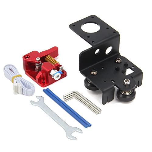 Zeberoxyz Upgrade-Direktantriebs-Doppelzahnrad-Extruder-Trägerkit,Easy Print Flexibles Filament für Ender3, Ender3 Pro,CR-10,CR-10S Direct Extruder Adapter Plate(Doppelzahnrad-Extruder-Support-Kit) von Zeberoxyz