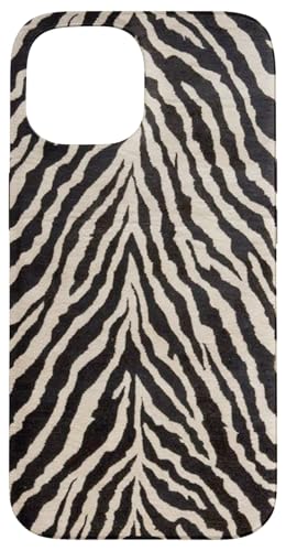 Hülle für iPhone 15 Zebra Animal Print Schwarz Beige Muster Hülle für iPhone 15 Zebra Animal Print Schwarz Beige Muster von Zebra Animal Print