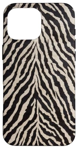 Hülle für iPhone 16 Pro Max Zebra Animal Print Schwarz Beige Muster Hülle für iPhone 16 Pro Max Zebra Animal Print Schwarz Beige Muster von Zebra Animal Print