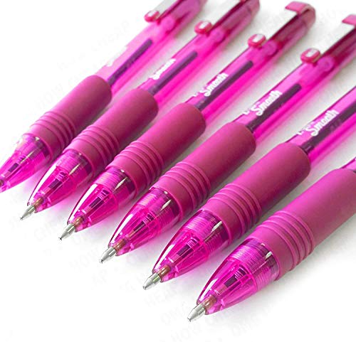 Z-Grip Smooth Druckkugelschreiber, Pink, 12 Stück von ‎Zebra Pen