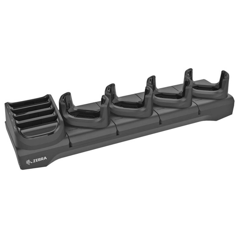 Zebra 5-Slot Ladestation inkl. 4-Slot-Akkuladegerät für TC5X von Zebra Technologies