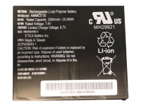 Zebra - Tabletbatterie - Litium-Polymer - 3300 mAh - 25.1 Wh - für Zebra ET51, ET51 Integrated Scanner Kit, ET56, ET56 Enterprise Tablet (8.4 tommer) von Zebra Technologies