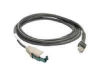 Zebra USB Cable Power+, Grau, 2,1 m von Zebra Technologies