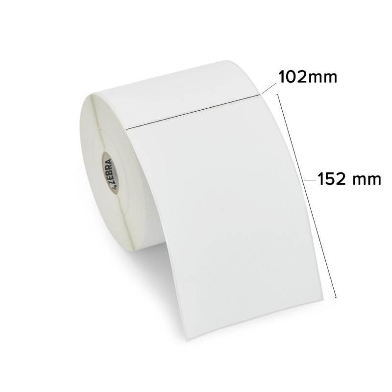 Zebra Z-Select 2000D Thermodirekt Etiketten 102mm x 152mm - 12er Pack von Zebra Technologies