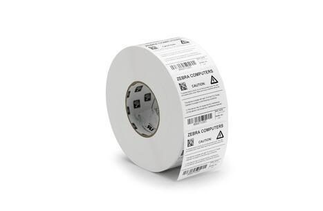 Zebra Z-Ultimate 3000T Thermotransfer Etiketten 38 x 19 mm Silber - 12er Pack von Zebra Technologies