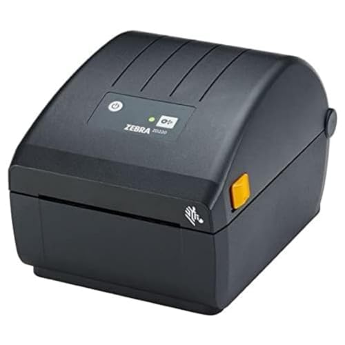 Zebra ZD220d Etikettendrucker, 203 DPI Thermodirektdrucker, Single-LED Anzeige, Modell mit Abreißkante (ZD22042-D0EG00EZ) von Zebra Technologies