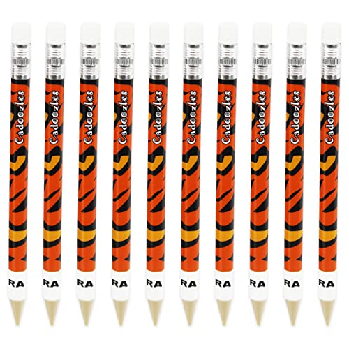 Zebra Cadoozle Mini-Druckbleistift, 0,7 mm Mine, Tiger-Druck, 10 Stück Zebra Cadoozle Mini-Druckbleistift, 0,7 mm Mine, Tiger-Druck, 10 Stück von Zebra Pen