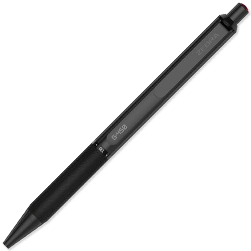 Zebra Pen G-450 Schnelltrocknender Gel-Tintenroller, einziehbarer Tintenroller, hochwertiger schwarzer Messingschaft, Einzelstift Zebra Pen G-450 Schnelltrocknender Gel-Tintenroller, einziehbarer Tintenroller, hochwertiger schwarzer Messingschaft, Einzelstift von Zebra Pen