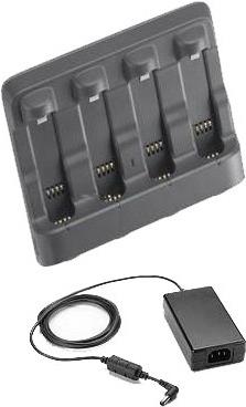 4-Fach Akku Ladestation Ladestation, 4-Fach, für Zebra MT2000 Ersatzbatterien, inkl. Netzteil (KT-SAC2000-4WW) von Zebra