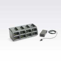 Ladestation, 8-Fach Ladestation 8-Fach, lädt standard und erweiterte Akkus, inkl. Netzteil. Passendes Netzkabel (kabeurosw) bitte unbedingt mitbestellen, passend für Zebra RS507 (SAC5070-801CR) von Zebra