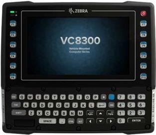 ZEBRA 8in. (1280 X 720), QWERTY, FREEZER (-30 - +50 C), OUTDOOR READABLE DISPLAY, HEATED CAPACITIVE TOUCH SCREEN, QC SD660 CPU, 4 GB RAM, 32 GB MMC (PSLC), ANDROID GMS, IVANTI VELOCITY, BASIC IO (2 USB, 2 RS232, SPEAKER/MIC), INT. VERSION (VC83-08FOCQBAABA-I) von Zebra