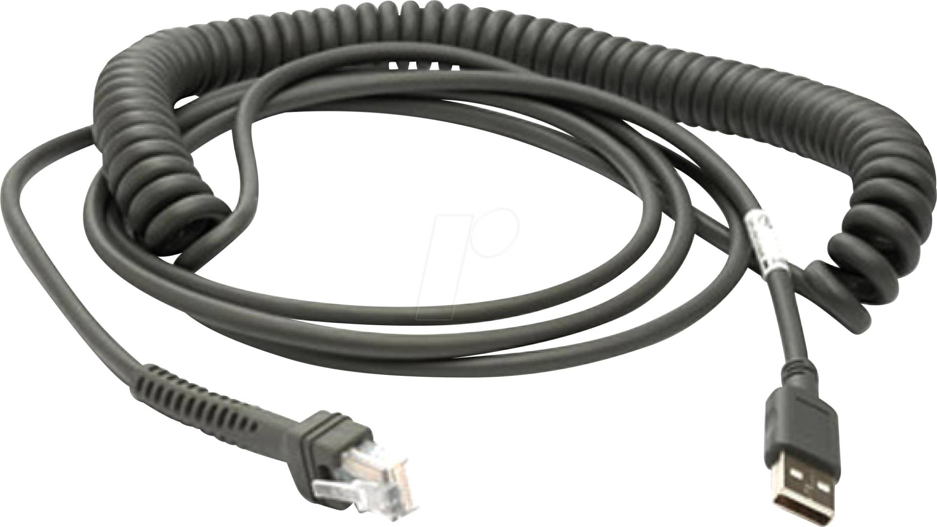 ZEBRA U12-C09ZAR - Barcodescanner, Kabel, USB, gedreht, 2,7 m von Zebra