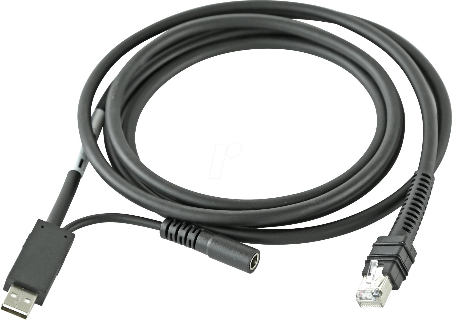 ZEBRA U42-S07PAR - Barcodescanner, Kabel, USB, gerade, geschirmt, NT-Anschluss, 2 m von Zebra