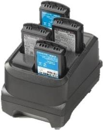 Zebra 4-slot battery charger - Batterieladegerät - für Zebra MC3300 Premium, MC3300 Premium Plus, MC3300 Standard von Zebra