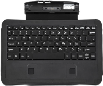 Zebra 420096 Tastatur für Mobilgeräte QWERTY UK Englisch Schwarz (420096) von Zebra
