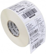 Zebra 8000T Void Matte - Matte, manipulationssichere Polyester-Klebeetiketten - Silber - 25 x 51 mm - 5000 Etikett(en) (1 Rolle(n) x 2500) (3006690) von Zebra