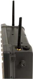 Zebra AN2030 - 2.4/5 - IEEE 802.11a - IEEE 802.11ac - IEEE 802.11b - IEEE 802.11g - IEEE 802.11n - RP-SMA - Innen & Außen - Zebra VC80 (AN2030) von Zebra
