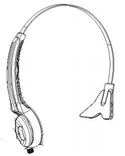 Zebra Audio Accessory-Headset,HS30 Over The Head Replacement, KT-HS3X-OHEAD1-01 von Zebra