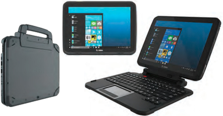 Zebra ET85 - Robust - Tablet - Core i5 1130G7 / 1.8 GHz - Win 10 Pro 64-Bit - Iris Xe Graphics - 8 GB RAM - 128 GB SSD - 30.5 cm (12") Touchscreen 2160 x 1440 (QHD) - NFC, Wi-Fi 6E - 4G LTE von Zebra