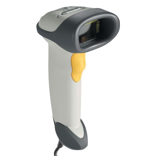 Zebra LS2208 Handscanner für 1D Code - USB, seriell (RS-232) - Anbindung: Kabel, Barcodescanner hellgrau. von ZEBRA