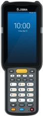 Zebra MC3300ax, 2D, ER, SE4850, USB, BT, WLAN, NFC, Num., Gun, GMS, Android Mobiles Datenerfassungsgerät, 2D, Imager (Extended Range, SE4850), 29 Tasten, numerisch, Pistolengriff, Lautsprecher, 10,5cm (4), USB (2.0), Bluetooth, WLAN (802.11ax), NFC, Micro SD-Slot, Auflösung: 800x480 Pixel, Qualcomm 660, 2,2GHz, RAM: 4GB, Flash: 32GB, Android (11), IP64, inkl.: Google Mobile Services, Batterie, Akku, 7000mAh (symc33x3) von Zebra