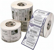 Zebra PolyE 3100T Gloss - Polyethylen (PE) - glänzend - permanenter Acrylklebstoff - weiß - 102 x 51 mm 2590 Etikett(en) (1 Rolle(n) x 2590) Etiketten von Zebra