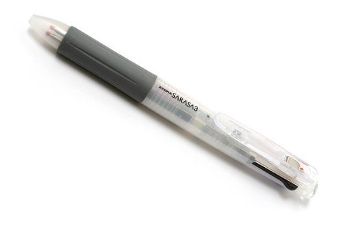 Zebra Sarasa 3 Color Gel Ink Multi Pen - 0.5 mm - White Body by Zebra Technologies by Zebra Technologies von Zebra