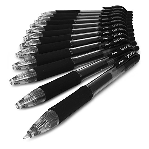 Zebra Sarasa Gel-Tintenroller, 0,7 mm, einziehbar, schwarze Tinte, 3 Stück Zebra Sarasa Gel-Tintenroller, 0,7 mm, einziehbar, schwarze Tinte, 3 Stück von Zebra Pen