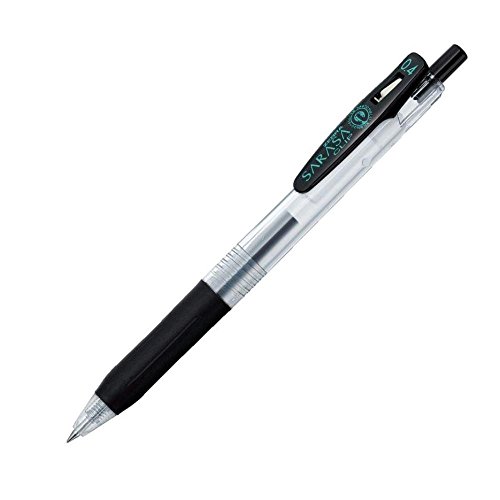 Zebra Sarasa JJS15 0.4mm Gel Ink Pen - Black von Zebra