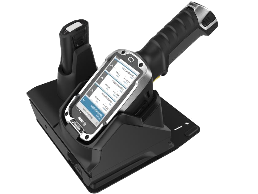 Zebra Single Slot Cradle w/Spare Battery Charger - Docking Cradle (Anschlußstand) - USB - für Zebra TC8000 Premium, TC8000 Standard (CRD-TC8X-2SUCHG-01) von Zebra