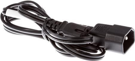 Zebra - Stromkabel - IEC 60320 C7 bis IEC 60320 C14 - 50 cm - für Zebra CC6000 Customer Concierge von Zebra