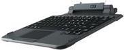Zebra - Tastatur - mit Touchpad, ausziehbarer integrierter Griff - hintergrundbeleuchtet - Dock - QWERTY - GB von Zebra