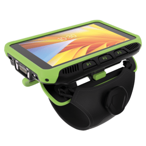 Zebra WT6400, 11,9cm (4,7), Alpha, PTT, BT, WLAN, NFC, Android, erw. Akku, RB, Tiefkühlumgebung Mobiles Datenerfassungsgerät, 11,9 cm (4,7), kapazitiv, 720x1280 Pixel, Anzahl Tasten: 23, alphanumerisch, Lautsprecher, Kamera (13 MP), Push to talk, Vibration, Anschluß: Bluetooth, Wi-Fi 6E, NFC, Qualcomm Octa Core, 2,4 GHz, RAM: 6GB, Flash: 64 GB, OS: Android, inkl.: Akku, extended, 5000 mAh, herausnehmbare Batterie, separat bestellen: Armbefestigung, -30° bis +50°C, IP65, IP67 (WT0-WT64B-K6DCE2A6) von Zebra