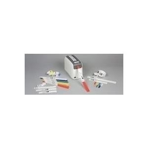Zebra Z-Band Direct - Perforierte Polypropylen-Armbänder mit Acryl-Klebemittel - 6 mil grün, Fühlmarke schwarz - 25,4 x 279,4 mm 1200 Stck. (6 Rolle(n) x 200) - für Zebra HC100, HC100 Patient I.D. Solution (10006995-3K) von Zebra