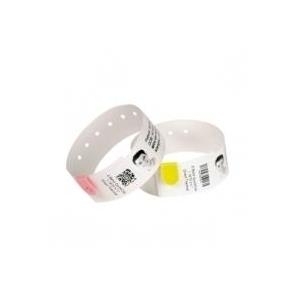 Zebra Z-Band Fun, pink Z-Band Fun Armbänder für Zebra Desktop Drucker, 4x Rollen pro Kit (350 Bänder pro Rolle), Farbe: pink - 4 Stück (10012712-5) von Zebra
