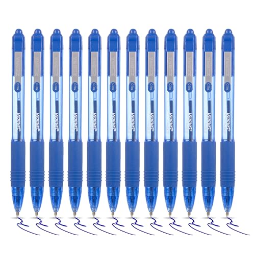 Zebra Z-Grip Kugelschreiber glatt – Blau (12 Stück) von Zebra Pen
